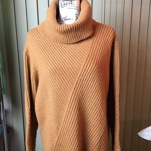Mustard turtle neck sweater